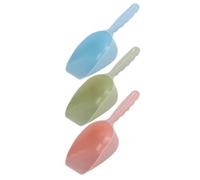 Yardwe 3 Pièces Pelle à Nourriture pour Chat Poste récipient à spatule Paille gobelet Mignon Paille de Bouilloire cuillère à Nourriture pour Chat Pelle d'alimentation cuillère légère PP