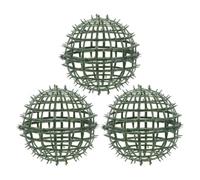 Yardwe 3 Pièces Support pour Boules Topiaires, Support pour Panier à Fleurs, Cadre de Topiaire de Jardin en Plastique Vert, pour Mariages et Décoration Intérieure