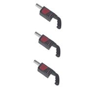 Yardwe 3 Pièces Ventilateur Électrique Portatif à Main pour BBQ Souffleur Air Manuel pour Camping et Barbecue Plein Air sans Batterie