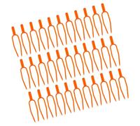 Yardwe 300 Pièces Clips de Fixation pour Vignes Épingles de Jardin Plastique pour Légumes Outils de Jardinage pour des Plantes
