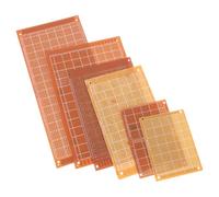 Yardwe 32 Pièces Plaque Circuit Imprimé Carte D'essai en Cuivre Orange, Simple Face, Trous 1,0mm, Pas 2,54mm, pour Projets Électroniques et DIY, Ingénieurs et Professionnels
