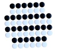 Yardwe 360 pièces Pierres de Go Compactes et Durables Accessoires de Jeu pour Usage Domestique et Club Pièces Noires et Blanches Imitation Jade pour Parties Stratégiques