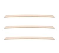 Yardwe 3pcs Lattes de Lit en Bois Dur Résistantes la Flexion l'usure Quotidienne pour Support sous Matelas, Remplacement Facile sans Outils, pour Chambre