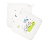 Yardwe 3pièces Serviettes Pour Débarbouillettes Pour Bave Mouchoirs Carrés Lavables Et Serviettes Multi-usages Pour La Famille