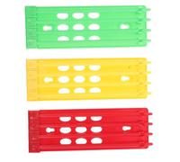 Yardwe 3pièces Supports pour Bagues De Pigeons Voyageurs Plastique Organisateur De Bagages Multicolore Cadre De Suspension pour Pigeonniers Intérieurs Et Extérieurs