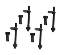 Yardwe 4 Ensembles Jeu de Vis de pour Tronçonneuse Boulons Métalliques pour Tendeur de Chaîne Accessoires de Maintenance pour