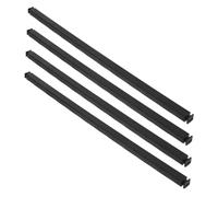 Yardwe 4 Pièces Accessoires de Boîte à Légumes de Balcon Supports de Jardinière Économiseurs Espace avec Tige de Traction pour Garde Installation Facile pour des Légumes Balcon