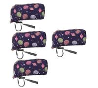 Yardwe 4 Pièces Couvercle de Bouteille réutilisable isolé Pliable Bouteilles de Lait Thermique Portable pour biberons Couvre-biberons pour Voyager Tissu Oxford