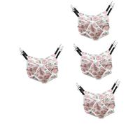 Yardwe 4 Pièces de Miel de Hamster hamac pour Hamster nid pour Animaux de Compagnie Lit Suspendu pour cochons d'Inde Lit Suspendu pour Furet Cochon d'Inde nid Chaud hamac d'été