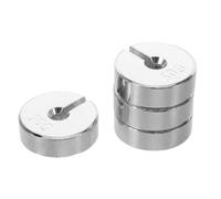 Yardwe 4 Pièces Disque Éducatif en Fer 50g pour Expérience de Physique