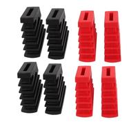 Yardwe 4 Pièces Drum Rack Feet Pads Antislip Plastic Covers Fit Drum Stand Leg Protectors For Percussion Instrument Accessories