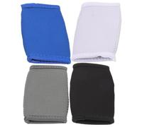 Yardwe 4 Pièces Mentonnière de Hockey sur Glace pour Casque Coussinet de Mentonnière de Rechange