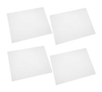 Yardwe 4 Pièces Protection Anti-éclaboussures, Panneaux Épais | Plastique Transparent, Lot de Ajustables, Protège Sols et Zones Autour du Bac