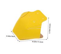 Yardwe 4 pièces Protections Orteils PU Antidérapantes pour Patins à roulettes Protège Pointes Résistants à Usure Accessoires de Remplacement pour Patinage Extérieur
