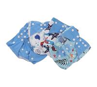 Yardwe 4pièces Couches-culottes Respirantes Imperméables Pour Garçon Fille Avec Poche Intérieure Pour Coussinets Absorbants Lot De Couches