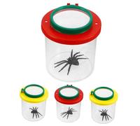 Yardwe 4Pièces Kit Exploration Insectes pour Garçon Fille avec Loupe et Conteneur pour Amusante Nature Outil Éducatif pour Tout Petits