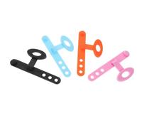 Yardwe 4pièces Porte-médiators pour Guitare avec Onglet pour Pouce Et Manchon pour Bout De Doigt Accessoires De Guitare Et Grips Antidérapants