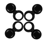 Yardwe 4pièces Protection De Table De Cuisson Couvercle De Protection Interrupteur De Brûleur De Cuisinière à Gaz De Cuisinière Pour à Gaz