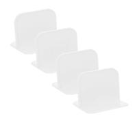 Yardwe 4pièces Stabilisateur Adhésif Pour Parc Garçon Fille Accessoires Anti-dérapants Plastique Pour Fixation Au Sol Support Renforcé Sécurisé Pour Petits Enclos