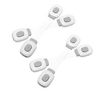 Yardwe 4pièces Verrous De Sécurité Garçon Fille Pour Meubles Loquets Sans Perçage Pour Armoires Fixation Robuste Avec Adhésif Double Face