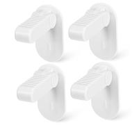 Yardwe 4pièces Verrous de Sécurité pour Garçon Fille pour Porte à Poignée sans Perçage Facile à Installer Utiliser pour Adultes Discret et Sûr