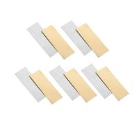 Yardwe 5 Paires Zinc et Cuivre pour Expériences de Batterie de Fruits Ensemble de Matériaux Expérimentation Éducative pour Comprendre la Génération Électrique et Développer des