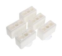 Yardwe 5 Pièces Clips de Sécurité pour Parc Garçon Fille avec Base Antidérapante Stabilisateurs Plastique pour Cadres de Parc Support Solide et Protection des Garçon Fille