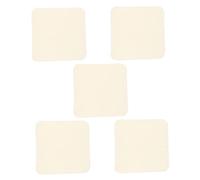 Yardwe 5 Pièces Serviettes pour Bébés Lot de Lingettes pour Éructations Doux Durable Hypoallergénique Réutilisables