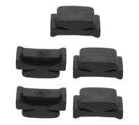 Yardwe 5 Pièces Support Médiators Caoutchouc Organiseur de Médiators Multi-Instruments pour Guitare Basse et Ukulélé Rangement Stable et Flexible pour Pendant Jeu