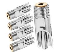 Yardwe 5pièces Abreuvoir Automatique Inoxydable pour Porcs De Distributeurs Eau pour Nourrir Les Cochons Outils De Traite Efficaces Et Économie Eau Et du De Travail
