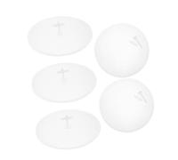 Yardwe 5pièces Plateau De Cage à Oiseaux Transparent pour Petits Oiseaux Accessoire De Toilette Pratique pour Cages à Perruches Et Chardonnerets Facile à Installer Nettoyer