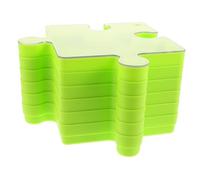 Yardwe 6 Pièces Boîtes de Rangement Puzzle Garçon Fille Grand Volume avec Couvercle Plateau Ludique Robuste pour Maison École et Voyage