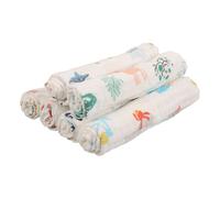Yardwe 6 pièces Burp Cloths pour Garçon Fille Serviettes Coton Multifonctions Lot de Lingettes Absorbantes Nés et Garçon Fille