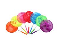 Yardwe 6 Pièces Filets Télescopiques pour Garçon Fille de Colorées Rose Vert Outils Extérieurs pour Attraper Insectes pour Garçons et Filles