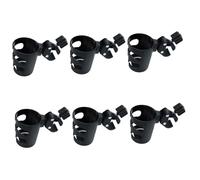 Yardwe 6 Pièces Porte Gobelet Poussette Compact Support Bouteille Portable Accessoire Pratique pour Poussettes et Vélos Maintien Sécurisé Chutes et Éclaboussures