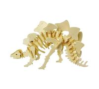 Yardwe 6 Pièces Puzzle Bois de Éducatif pour Garçon Fille de Puzzle Tyrannosaure Stegosaure Tricératops Hadrosaure