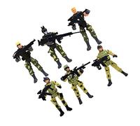 Yardwe 6 Pièces Spécial Forces Modèles Interactifs Parent Garçon Fille pour Garçons et Filles A