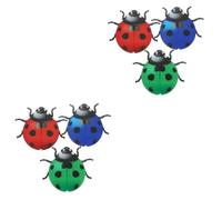 Yardwe 6pièces Décoration Murale Métal De Pour Jardin Et Extérieur Art Et Résistant Accents Ludiques Pour Aménager Votre Espace