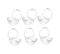Yardwe 6pièces Porte-tétine Boîte De Rangement Pour Tétine Contenant De Protection Hygiénique Étui De Stockage Pour Tétine