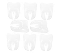 Yardwe 8 Pièces Ballons Géants Forme de Dent pour Décoration de Fête Anniversaire Graduation Ballons Inflatables Blancs pour Thème de Dentiste