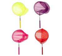 Yardwe 8 Pièces Filets Colorés Télescopiques pour Garçon Fille Jouets Extérieurs pour Attraper et Couleurs Aléatoires Couleur Aléatoire