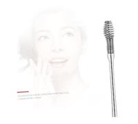 Yardwe 8 pièces Kit Nettoyage Cérumen Acier Inoxydable Bâtonnets et Pinces Épiler Antidérapantes pour Oreilles Ensemble Portable pour Nettoyage et Massage Sécurisés