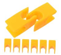 Yardwe 8pièces Pylônes De Marquage Pour Football Avec Connecteurs Accessoires Entraînement Pour Compétences Outils De Formation Pour Soccer Et Basketball