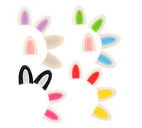 Yardwe 9 Paires D'Accessoires Pour Oreilles De Poupée Oreilles De Lapin De Pâques Petites Oreilles De Lapin Breloques Pour Animaux Pinces À Cheveux Bracelet À Breloques De