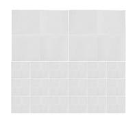 Yardwe 90 Lingettes Nettoyantes sans Peluches pour Écrans et Lentilles en Papier Blanc Faciles à Utiliser Résultats de Nettoyage Efficaces pour Téléphones et Écrans