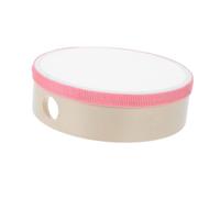 Yardwe à Main Bois Instrument De Percussion Simple Face pour Garçon Fille Éducatif Et Développement Musical Et Sensoriel Accessoire De Danse