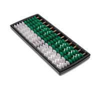 Yardwe Abacus Traditionnel Chinois pour Garçon Fille Outil Apprentissage des Mathématiques Boulier Pratique pour Développement des Compétences Numériques Calcul Mental