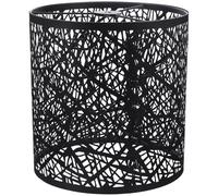 Yardwe Abat-jour en Fer Forgé E27 Motif Ajouré Moderne, Robuste et Adoucissant la Lumière, pour Lampes de Bureau et Chambres Noires