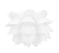 Yardwe Abat-jour fleur de lotus 5 couches pour lustre suspendu et lampes de table, décoration d'intérieur pour café, restaurant et chambre à coucher