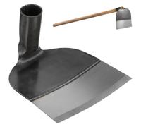 Yardwe Accessoires binettes agricoles Tête de plantation en acier inoxydable Desserrage manuel .x.cm Cultivateur à utiliser pour fleurs, jardin, désherbage, légumes et outils agricoles